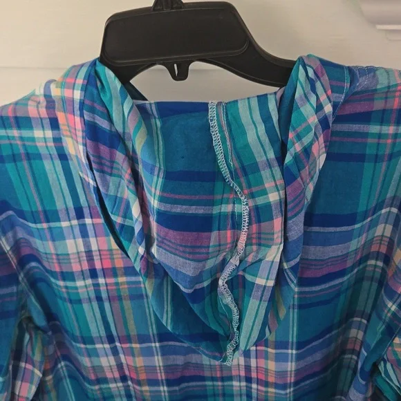 Crown & Ivy long sleeve hoodie shirt - Picture 7 of 9